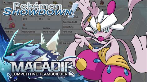 medicham smogon|Mega Medicham Pokemon Showdown OU Team Building .